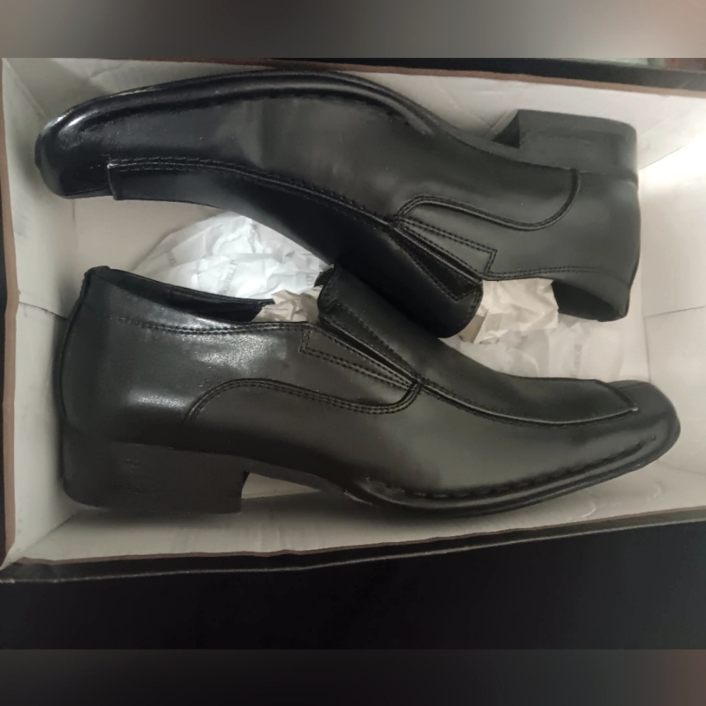 Borelli black men's dress shoes